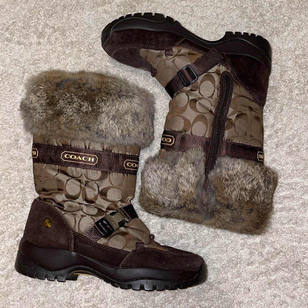 Coach snow boots 🥾